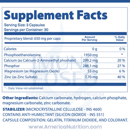 ImunoFosfo - Fosfoetanolamina Original Bioidêntica Fosfo